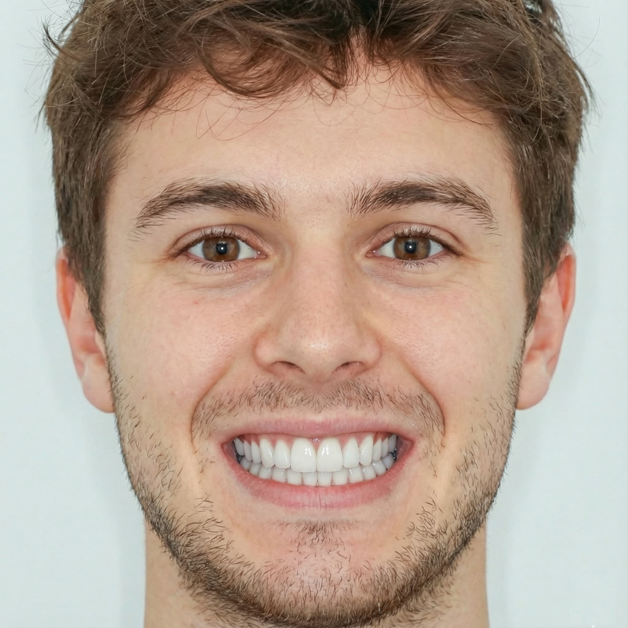 Cosmetic makeover simulated output preview